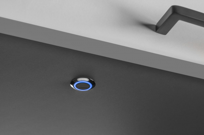 Intrerupator cu touch dimabil pentru banda led, dimabil, cromat [2]