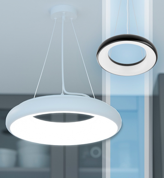 Lustra led LEON 35W, alba, lumina neutra 4000K [4]