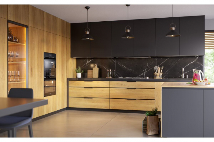 Lustra MEES 30 cm, E27, negru mat [6]