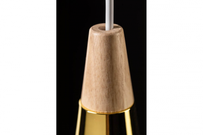 Lustra SKANDI 35 cm, E27, albastru [2]