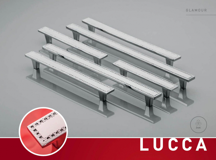 Maner mobila LUCCA 128 mm, cromat [2]