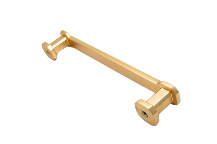 Maner mobila BERLIN 128 mm, brushed gold [4]
