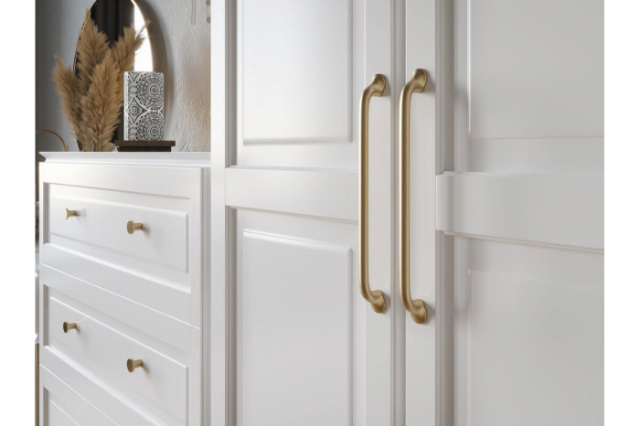 Maner mobila FABRICIO 192 mm, gold [2]