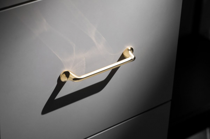 Maner mobila FABRICIO 320 mm, shiny gold [2]