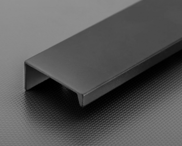 Maner mobila HEXI 192 mm, negru mat [3]