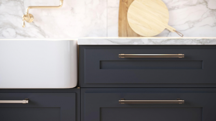 Maner mobila IMPERIAL brushed gold [5]