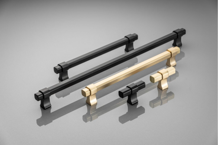 Maner mobila IMPERIAL 160 mm, negru mat [3]