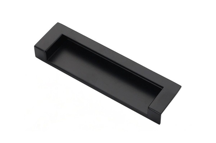 Maner mobila incastrat CADIZ 128 mm, negru mat [2]