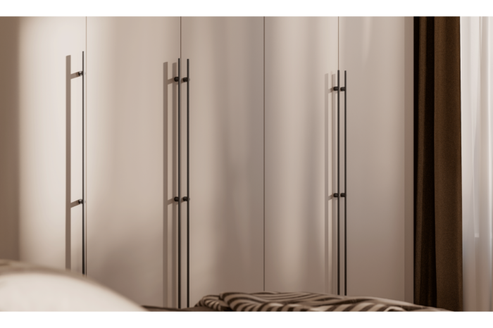 Maner mobila LINEA, negru mat [6]