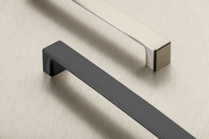 Maner mobila MODENA 128 mm, negru mat [2]