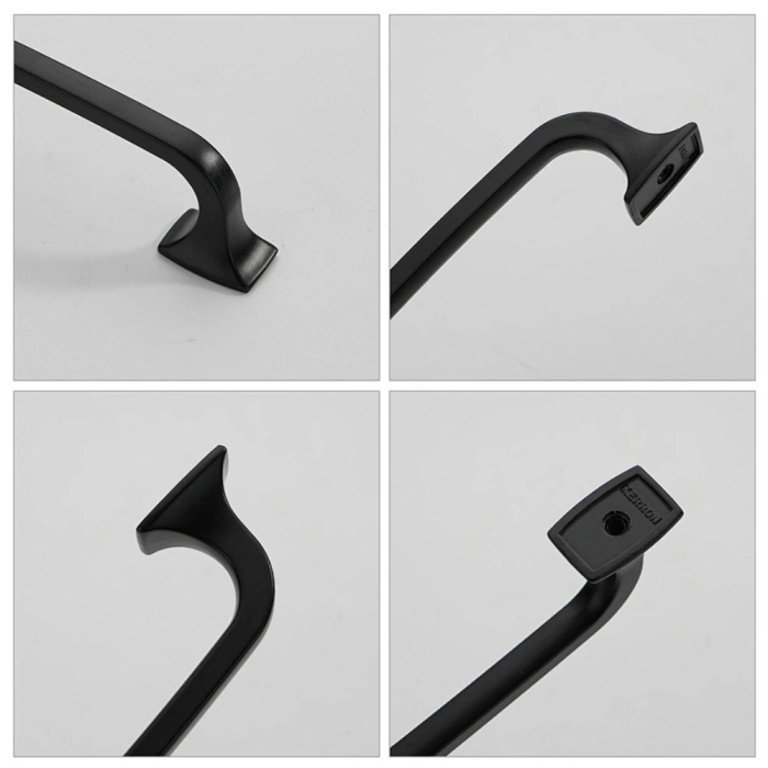 Maner mobila MONZA 128 mm, negru mat [2]