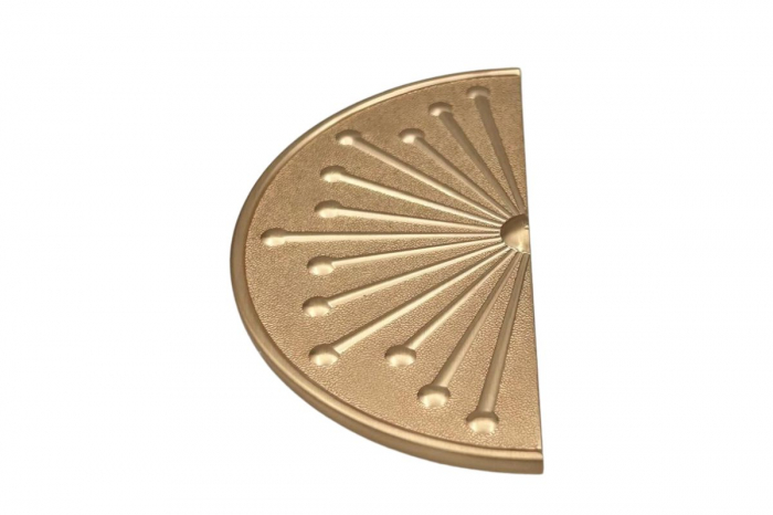 Maner mobila RISE 64 mm, brushed gold [4]