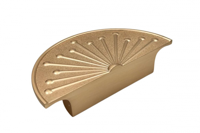 Maner mobila RISE 64 mm, brushed gold [2]