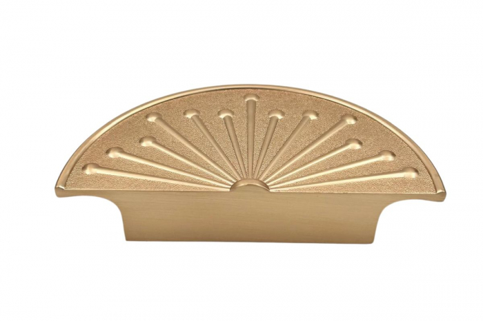Maner mobila RISE 64 mm, brushed gold [1]