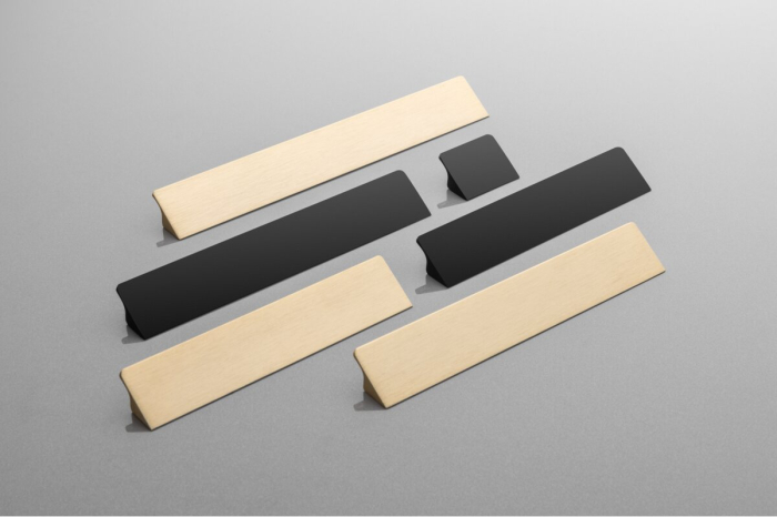 Maner mobila TIROS, brushed gold [2]