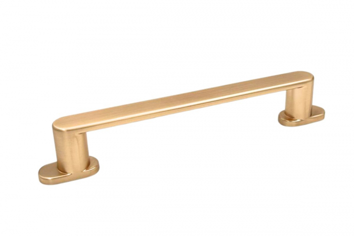 Maner mobila TOWER 128 mm, brushed gold [1]