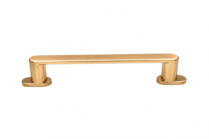 Maner mobila TOWER 128 mm, brushed gold [3]