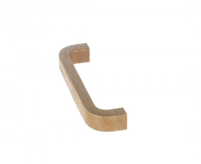 Maner mobila XT08 128 mm, stejar natur lacuit [3]