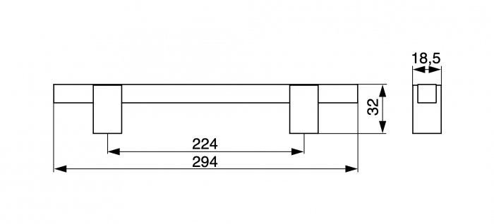 Maner mobila XT10 stejar natural lacuit [4]