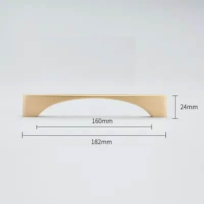 Maner mobila ZA006 96 mm, auriu [10]