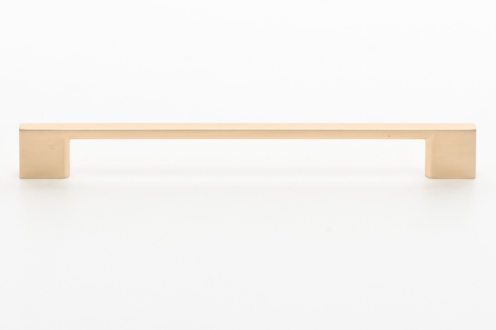 Fogantyú ZAMAK 128 mm, csiszolt arany [3]