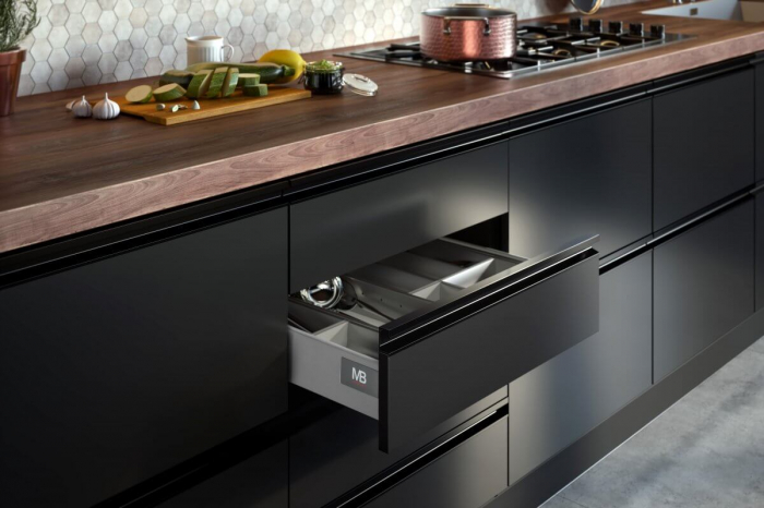 Maner profil C 3.5 m, negru mat [3]