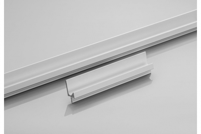 Maner profil J 3.5 m, aluminiu [4]