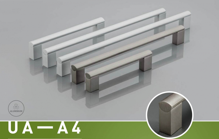 Maner mobila UA-A4 960 mm, inox [2]