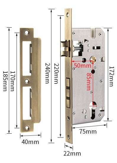 Maner usa interior D-003, alama antichizata [2]