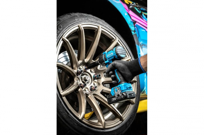 Masina de insurubat cu acumulator, de impact, 20V, 400 NM, fara perii [6]