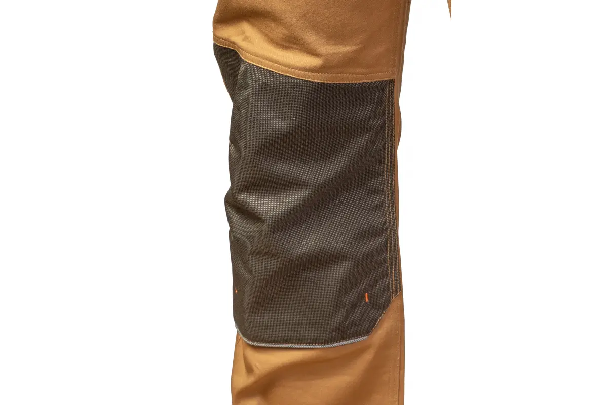 Pantalon salopeta cu pieptar EDGAR II, negru/bej [3]