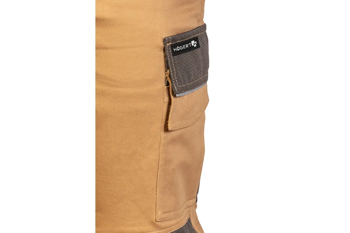 Pantalon salopeta EDGAR II, bej/ negru [3]