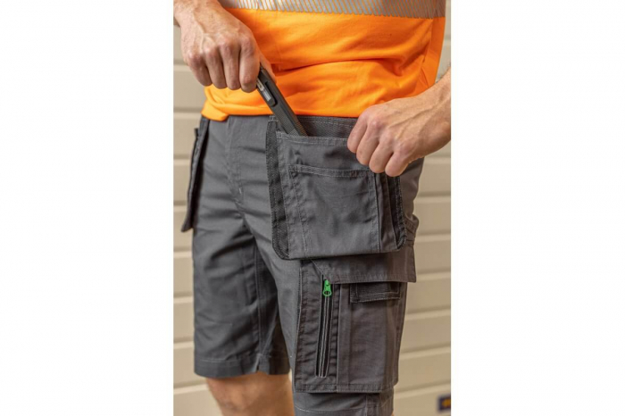 Pantalon scurt LEMBERG, gri inchis, S [4]