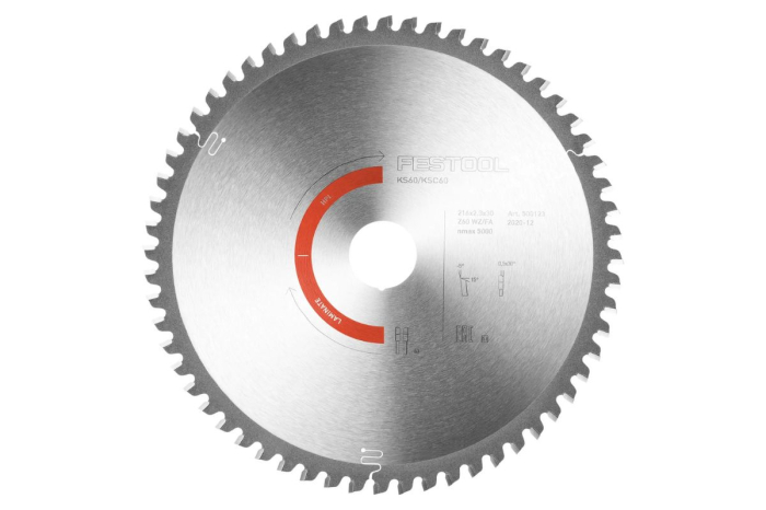 Panza de fierastrau HW 216x2.3x30 WZ/FA60 LAMINATE/HPL [1]