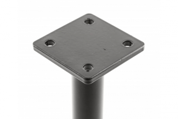 Picior mobila RONDA SIMPLE H150 mm, negru mat [4]