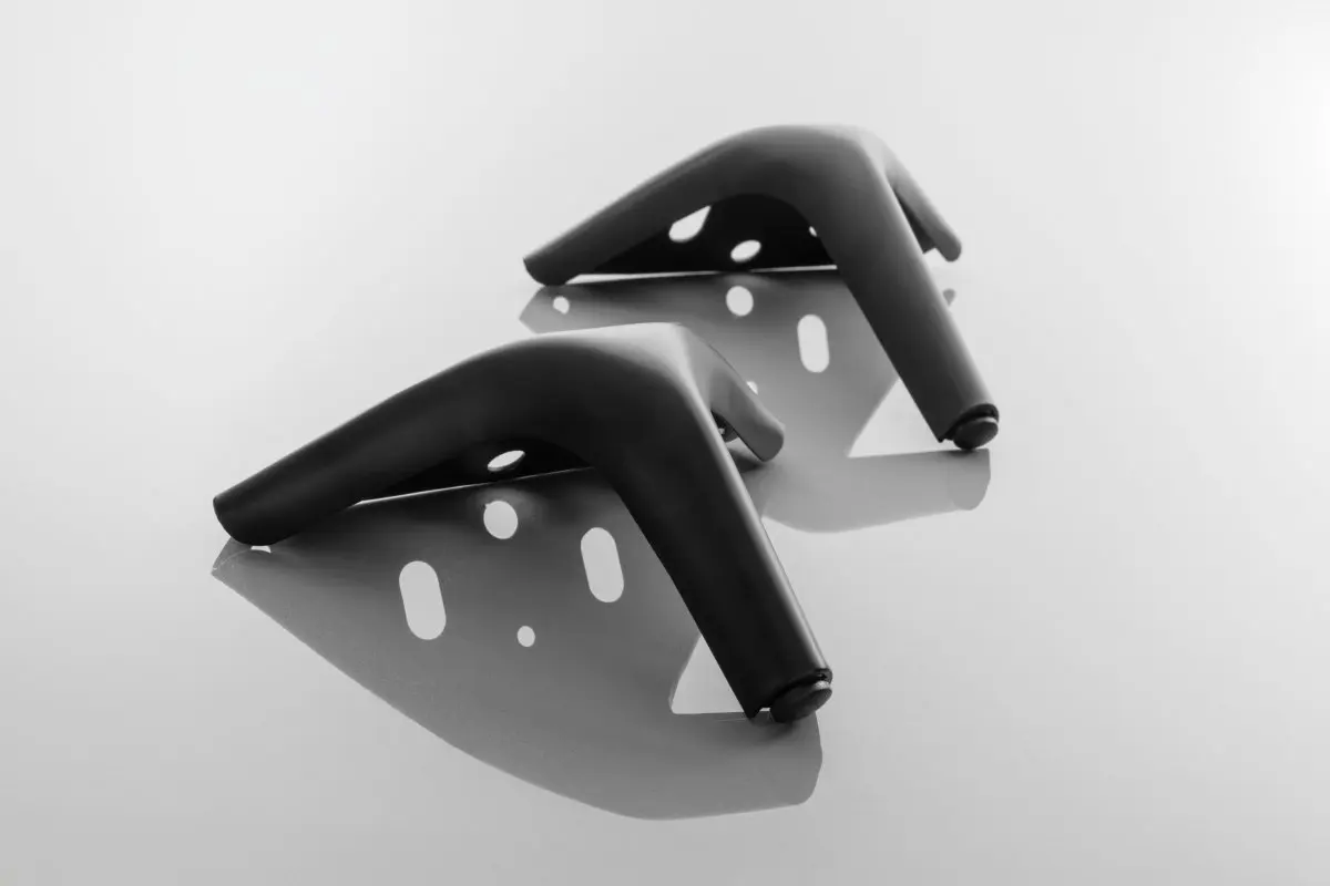 Fém bútorláb STABILIS, fekete [2]