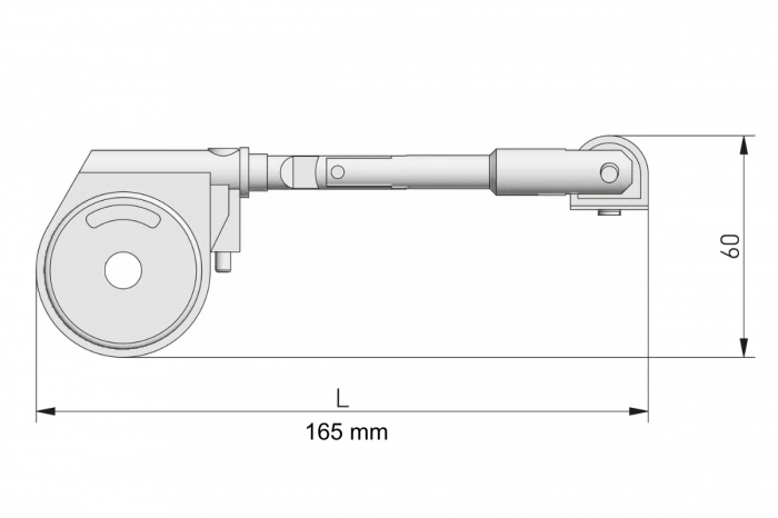 Piston coborare VIM P1 165 mm [2]