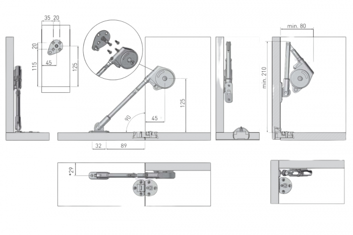 Piston coborare VIM P2 220 mm [3]