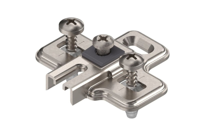 Placuta montaj in cruce MODUL Expando, H=0 mm, balama usa dulap frigider [1]