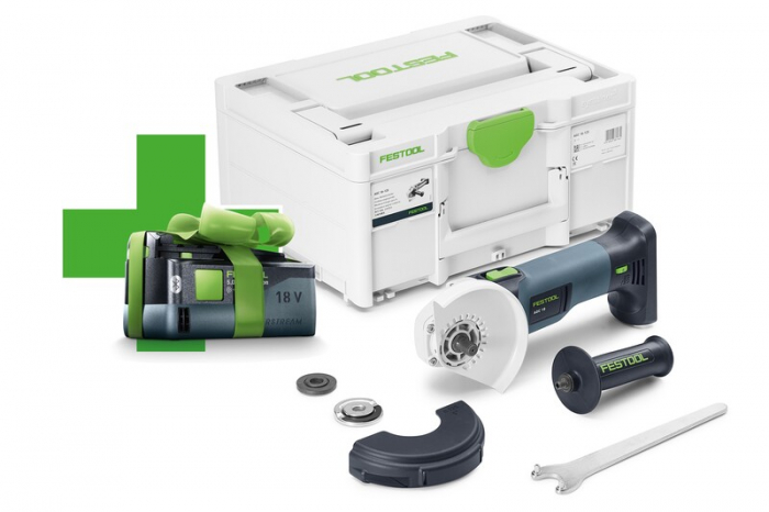 Polizor unghiular AGC 18-125 EB-Basic cu acumulator BP 18 Li 5,0 ASI GRATUIT [1]