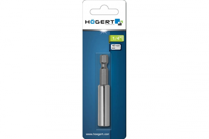 Prelungitor pentru biti 1/4", 60 mm [2]