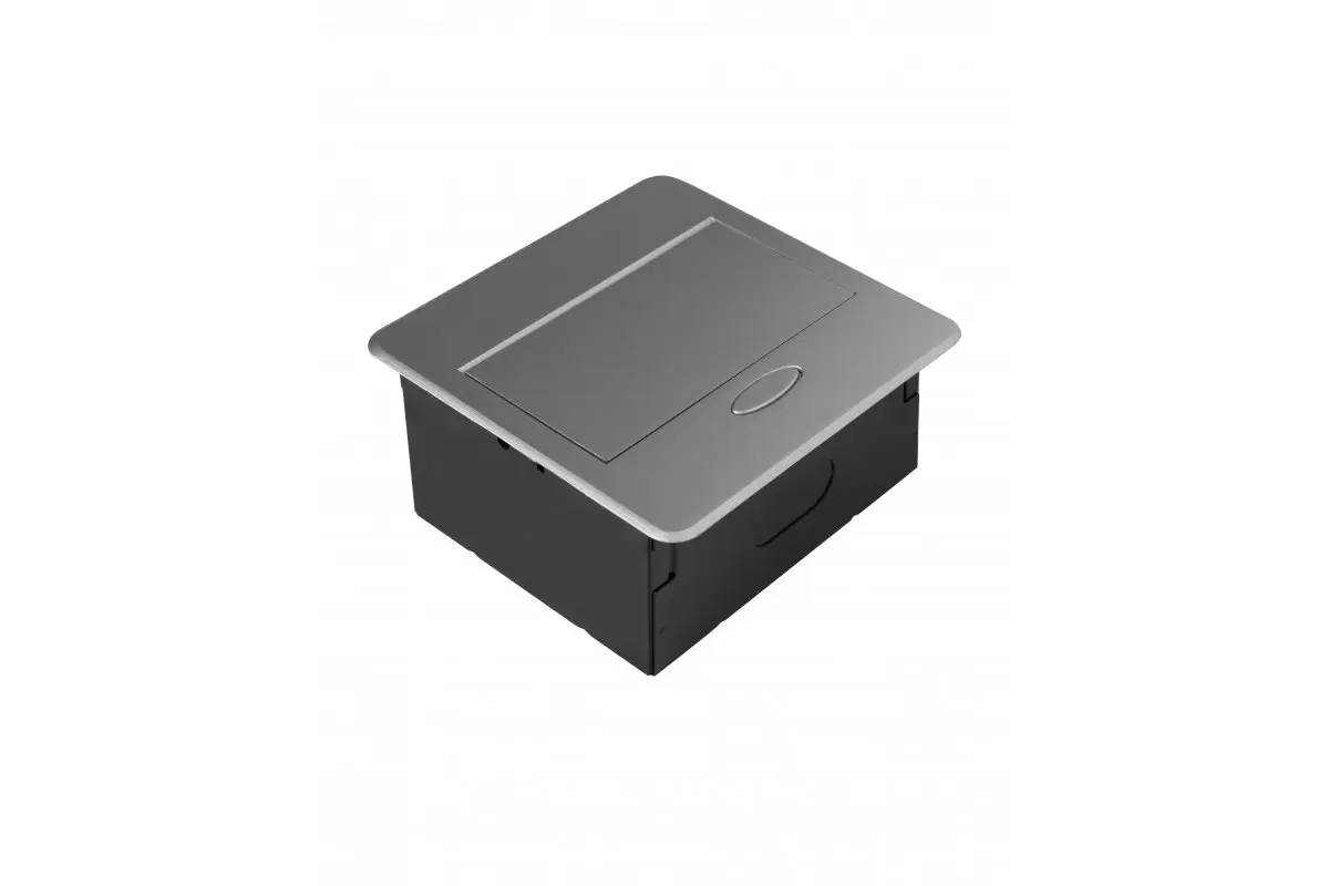 Priza incorporabila AVARO Schuko, USB A + C, cablu 1.5 m, gri [5]
