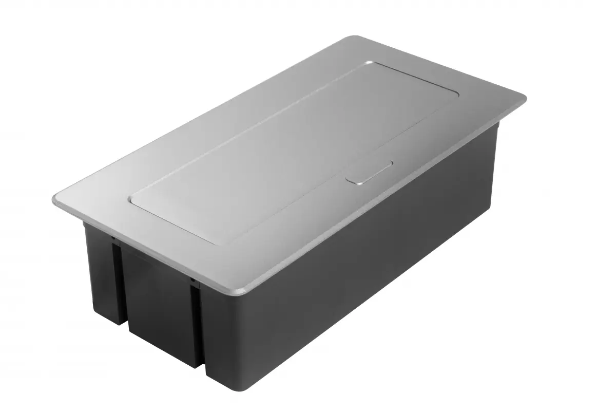 Priza incorporabila MULTISOFT 2 x Schuko, USB A + C, RJ45, HDMI, cablu 1.5 m, gri [8]