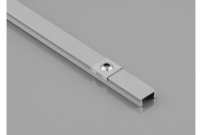 Profil banda led aplicat GLAX MINI Low, 2 ml, aluminiu [2]