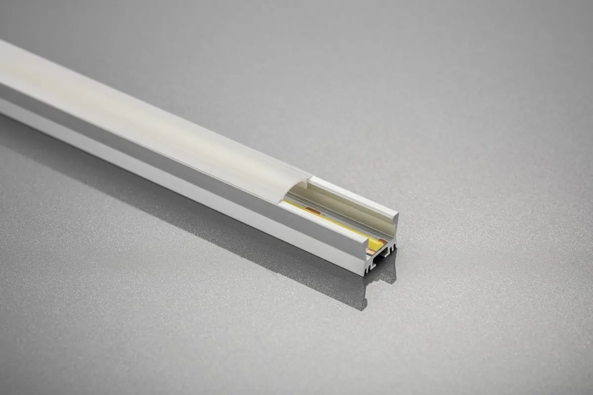 Profil banda LED RADIATOR, 2 m, gri [2]