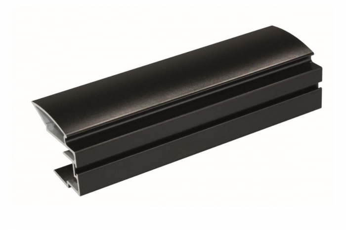 Profil maner Alfa 16/18 mm, 2.7 m, negru mat [1]