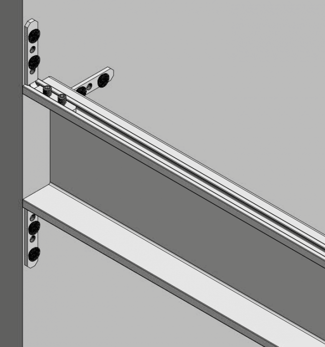 Profil maner C VELLO, LED, 3 m, inox [4]