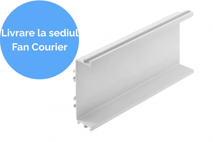 Profil maner C VELLO, LED, 4.1 m, alb [1]