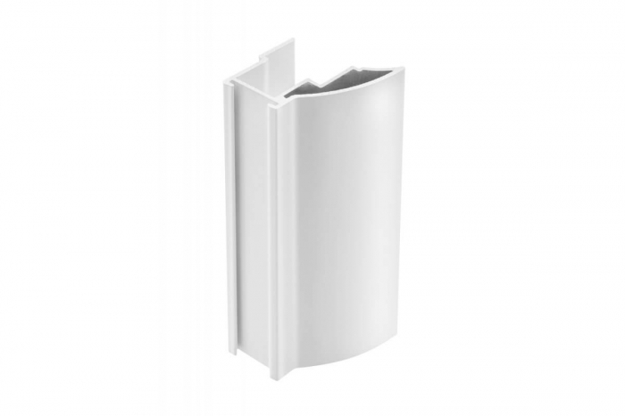 Profil maner NOVO 2 usa culisanta, 2.7 ml, 18 mm, alb mat [1]