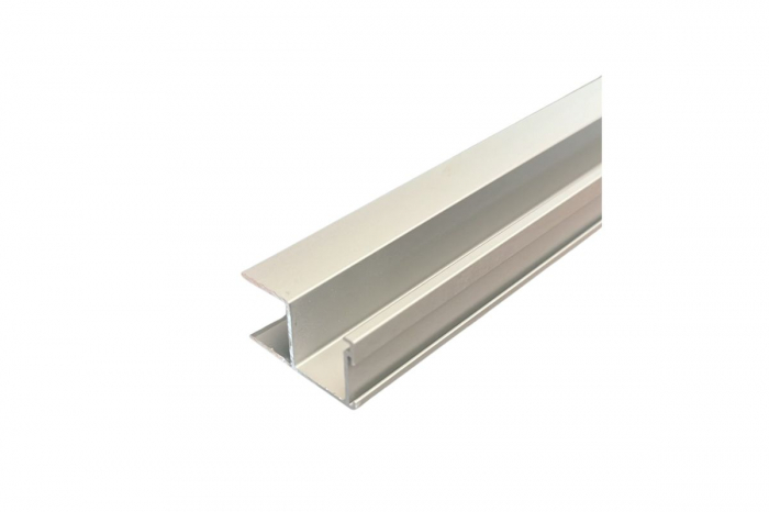 Profil maner Y STEP usa culisanta, pal 18 mm, 2.7 m, aluminiu [2]